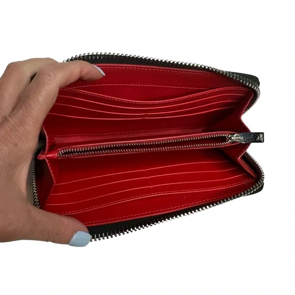 Christian Louboutin Panettone Spike Studded Long Wallet white - Picture 7 of 15